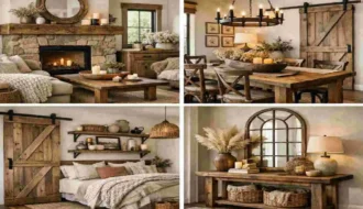 unique rustic home decor