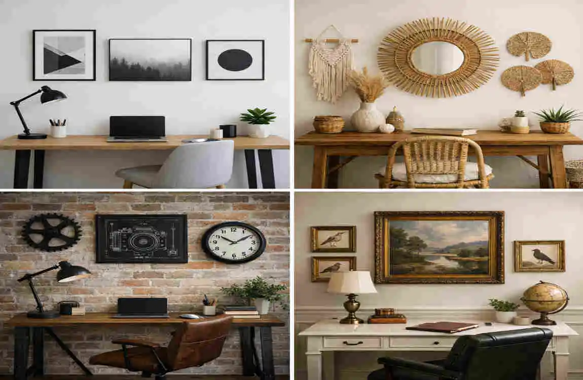home office wall decoration ideas