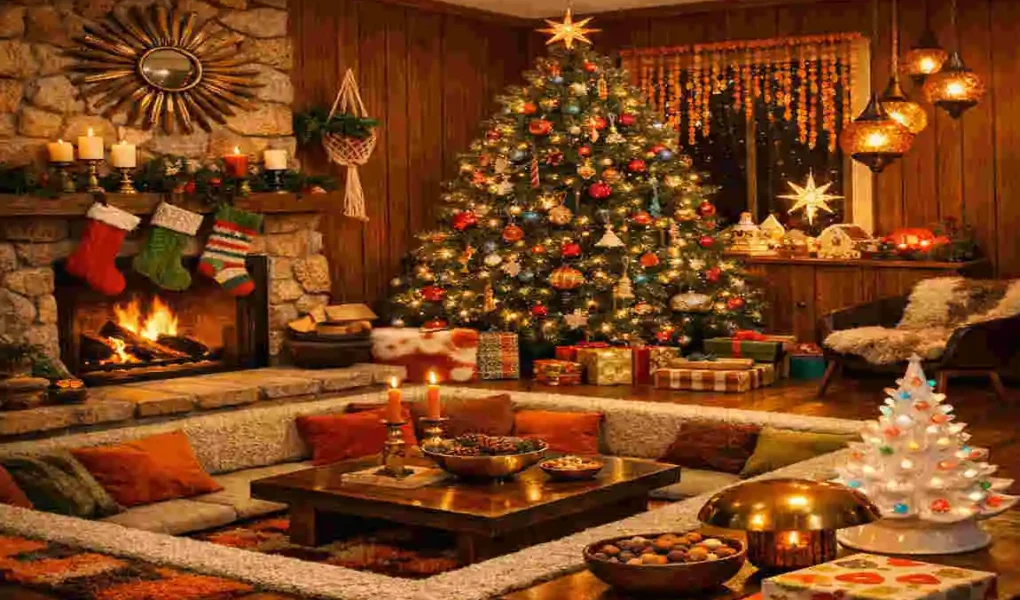 1970s christmas decor