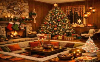 1970s christmas decor