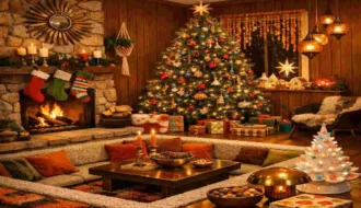 1970s christmas decor