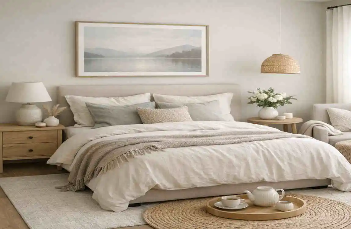 simple bedroom decorating ideas