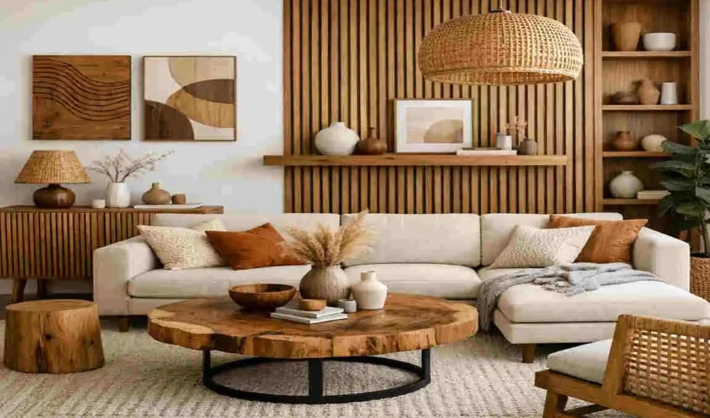 Wooden Home Decor for Living Room