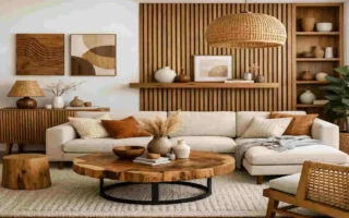 Wooden Home Decor for Living Room