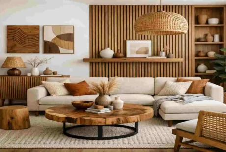 Wooden Home Decor for Living Room