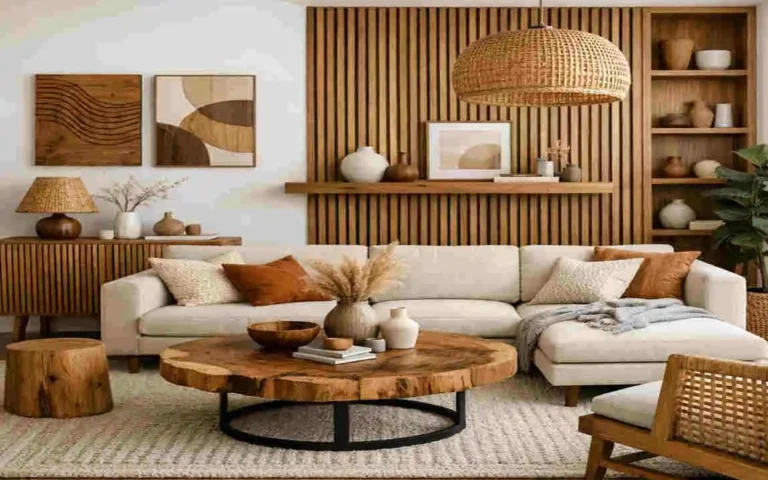 Wooden Home Decor for Living Room