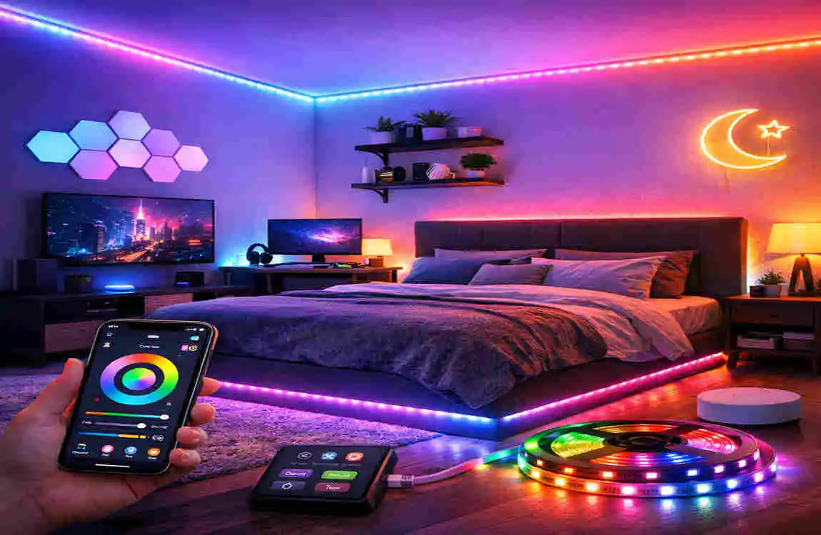 led strip lights for room smart home decor