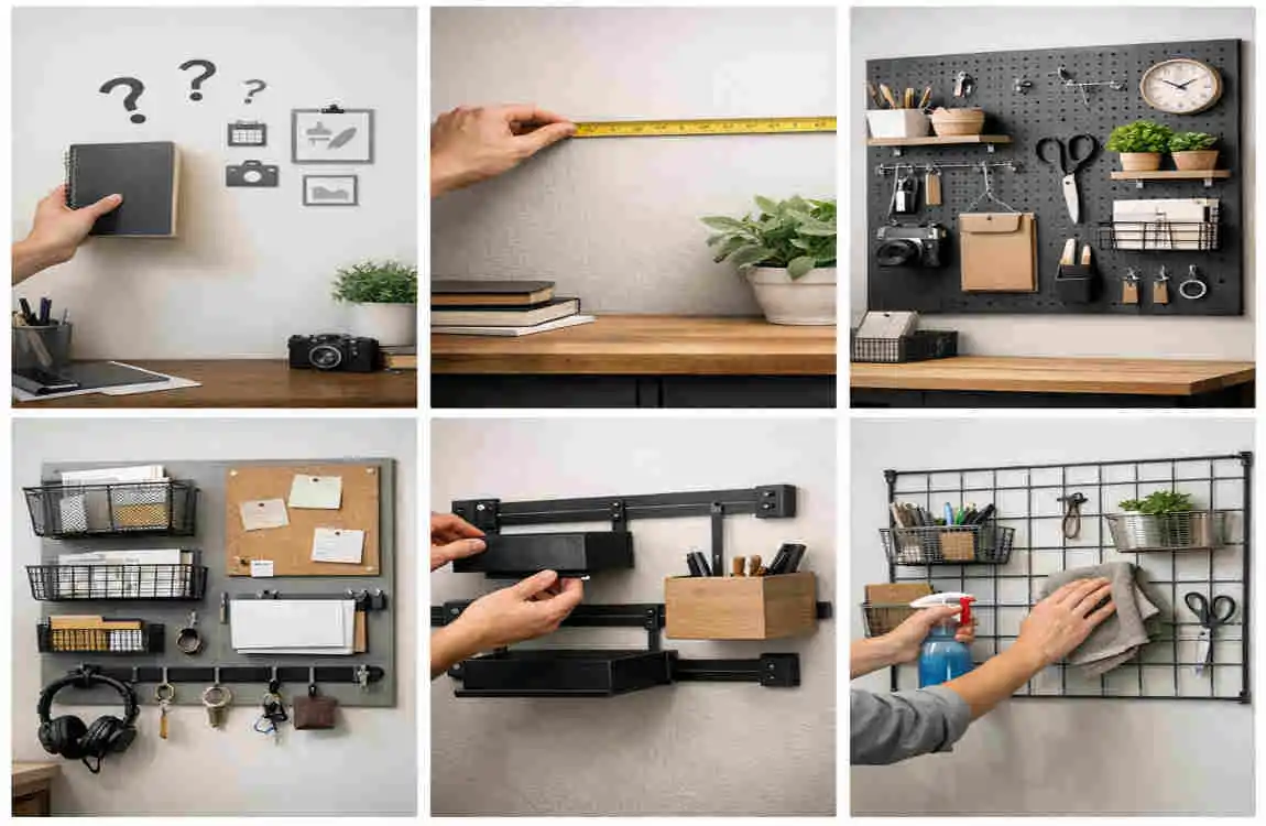 home decorative wall storage ideas