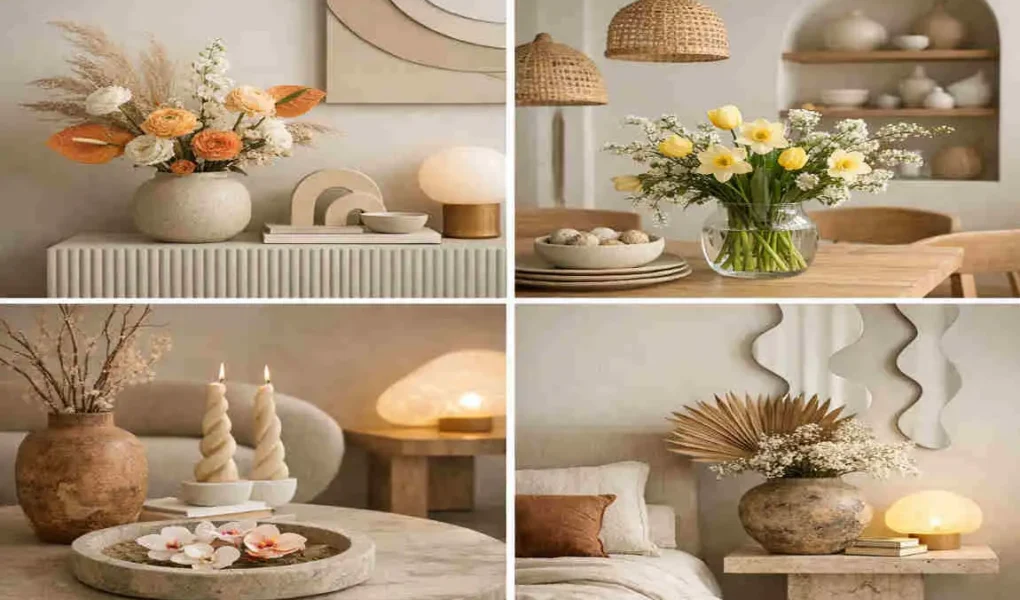 stylish floral and home decor