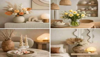 stylish floral and home decor