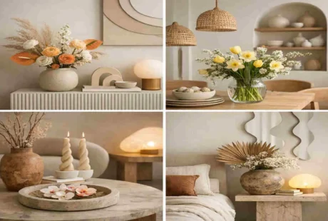 stylish floral and home decor
