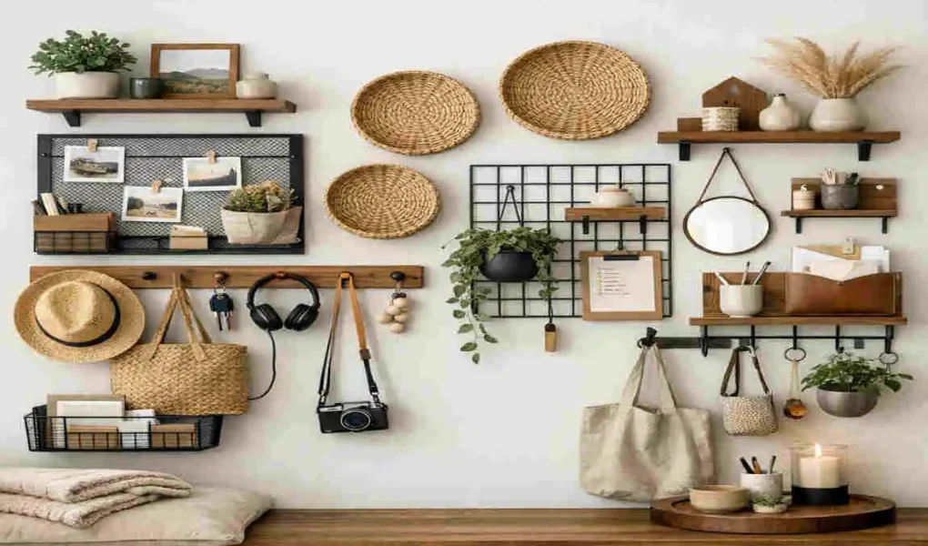 home decorative wall storage ideas