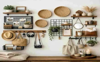 home decorative wall storage ideas