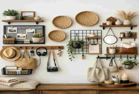 home decorative wall storage ideas