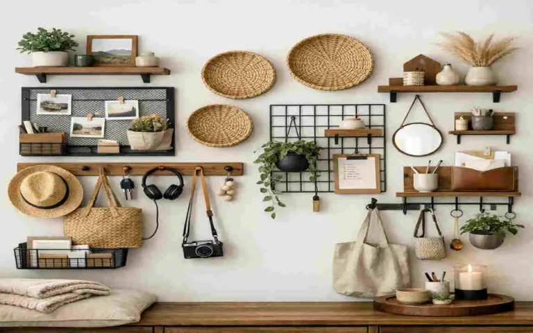 home decorative wall storage ideas