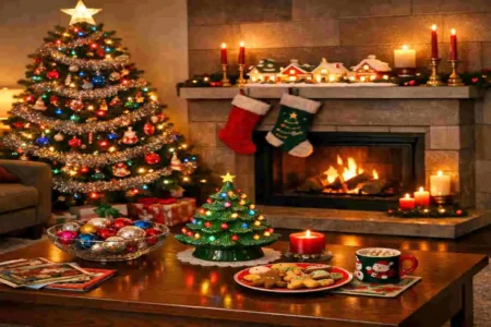 1980's vintage christmas decorations