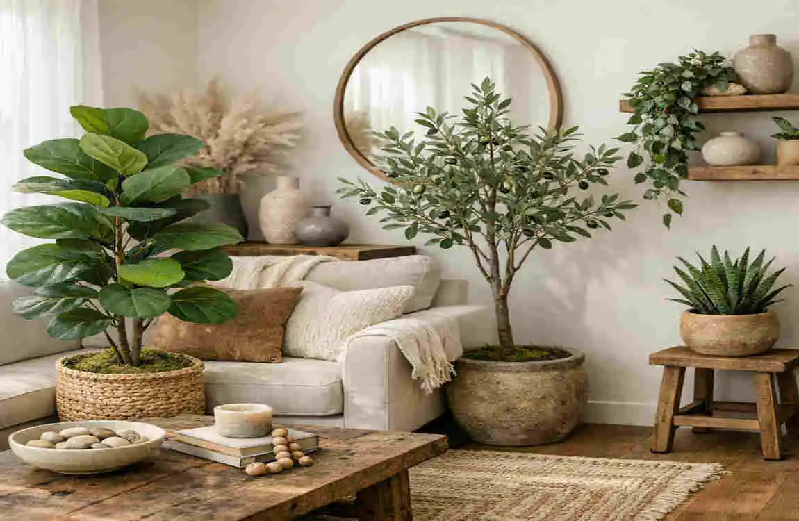 artificial plants for home decor