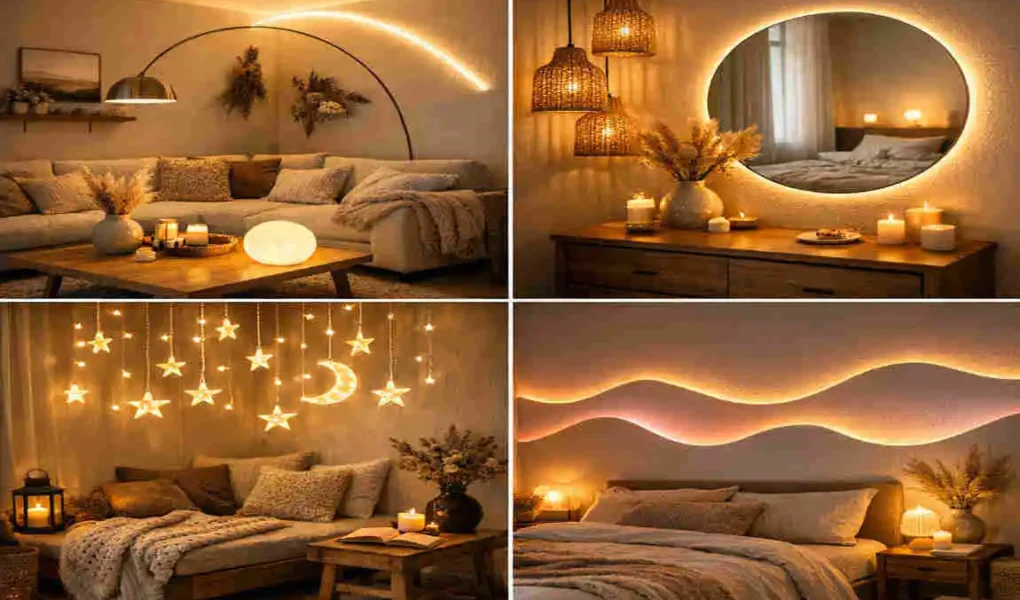 aesthetic home decor lights