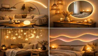 aesthetic home decor lights