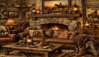 vintage rustic western home decor