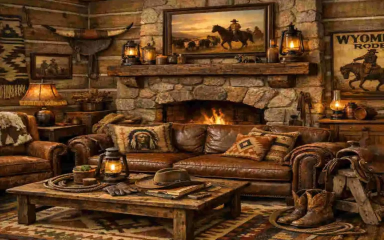 vintage rustic western home decor