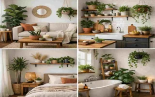 home decorated plants idea