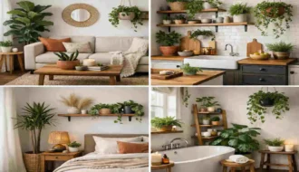 home decorated plants idea