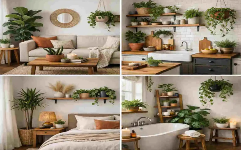 home decorated plants idea