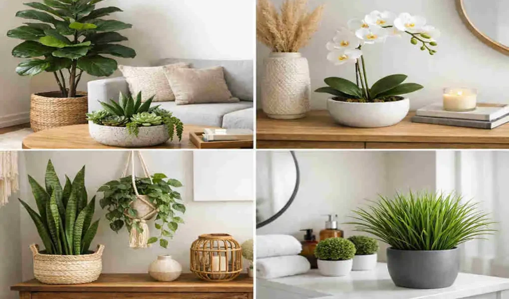 artificial plants for home decor