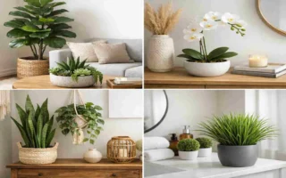 artificial plants for home decor