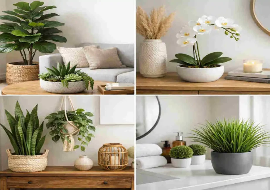 artificial plants for home decor