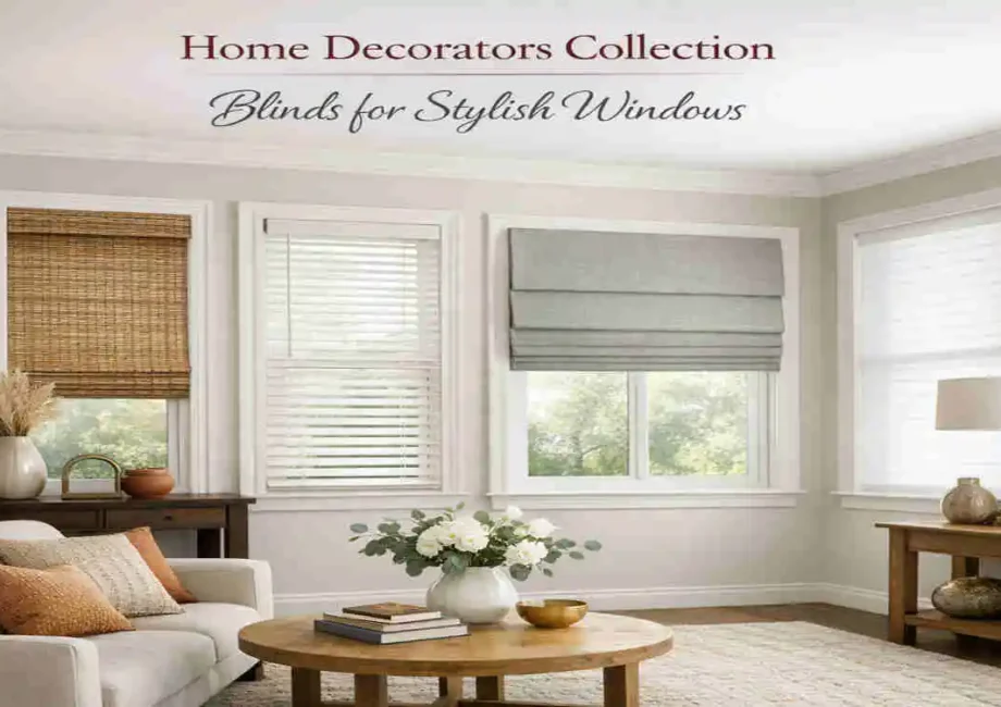 home decorators collection light gray cordless faux wood blinds
