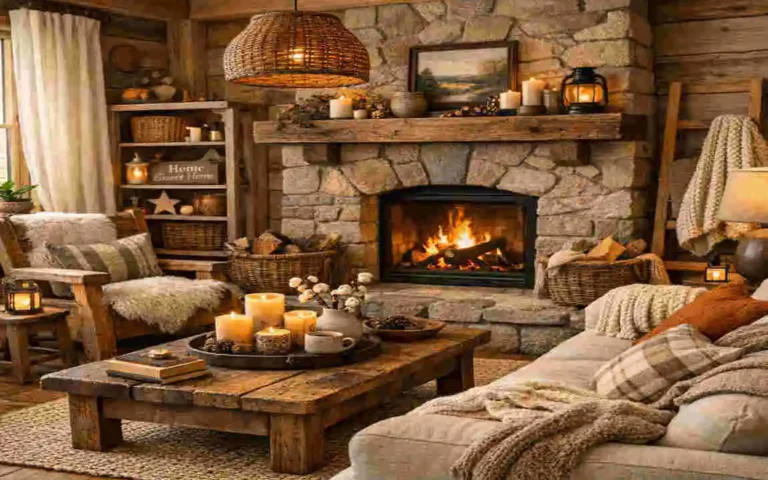 cozy rustic home decor ideas