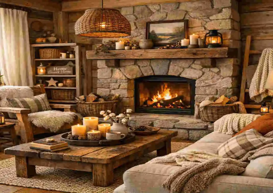 cozy rustic home decor ideas