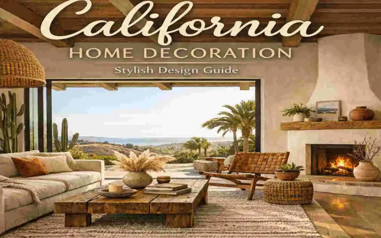 California Home Decoration: