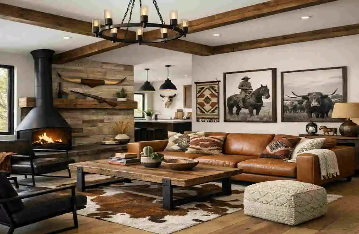 vintage rustic western home decor