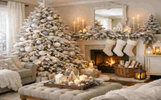 home decorators kenwood flocked fraser fir