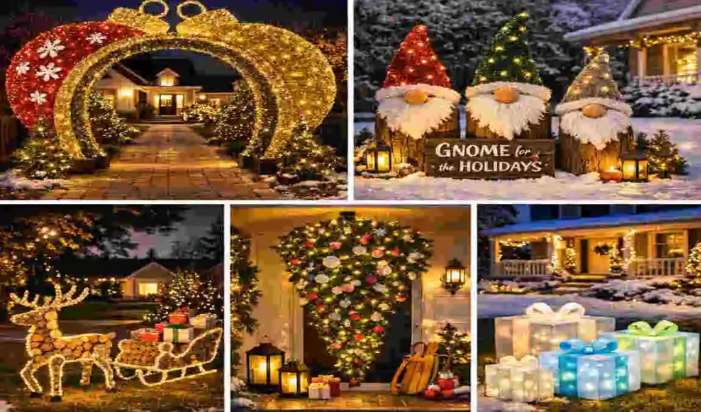 home outdoor christmas decorations
