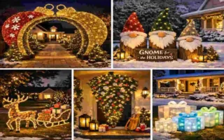 home outdoor christmas decorations