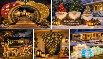 home outdoor christmas decorations