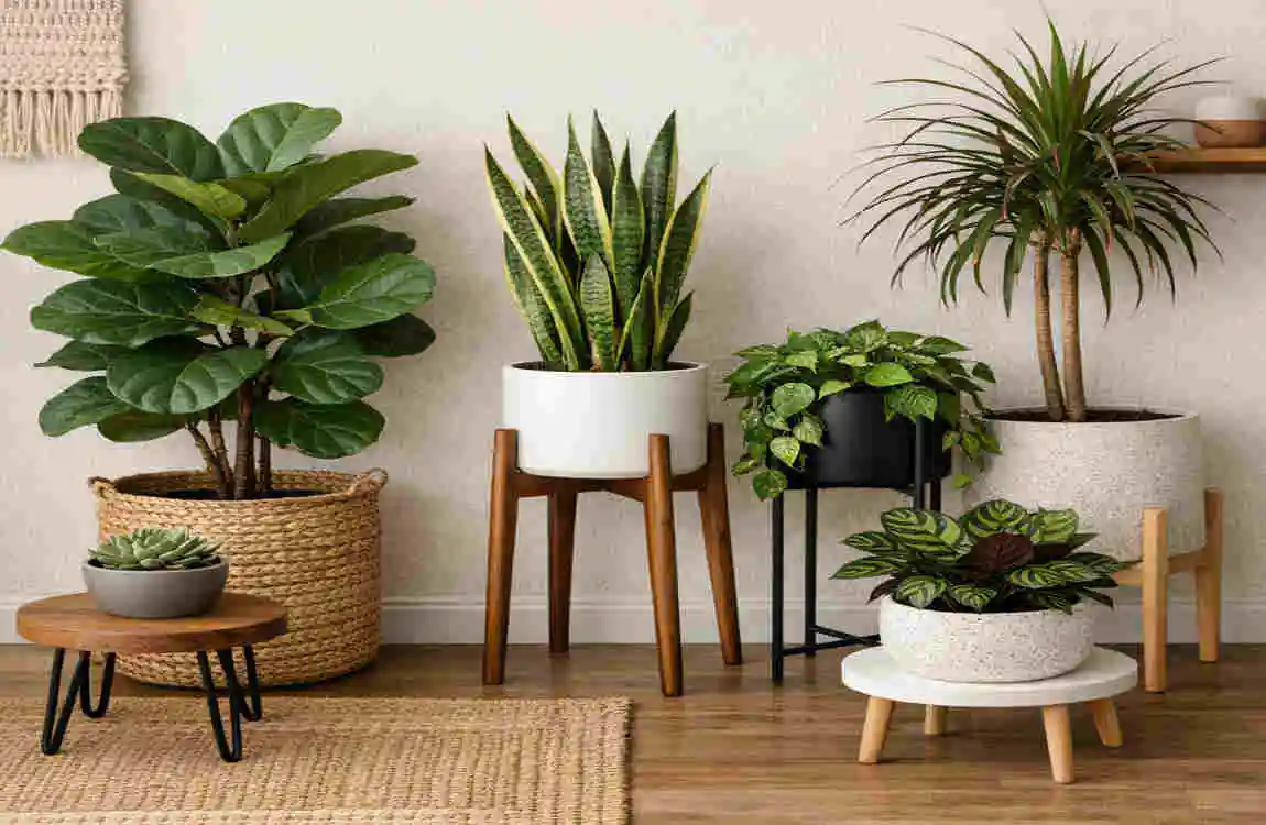 home decorated plants idea