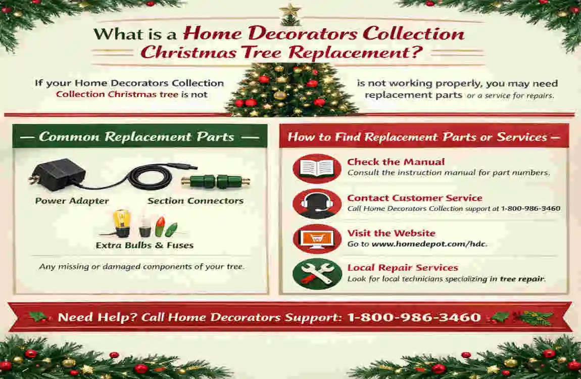 home decorators collection christmas tree replacement
