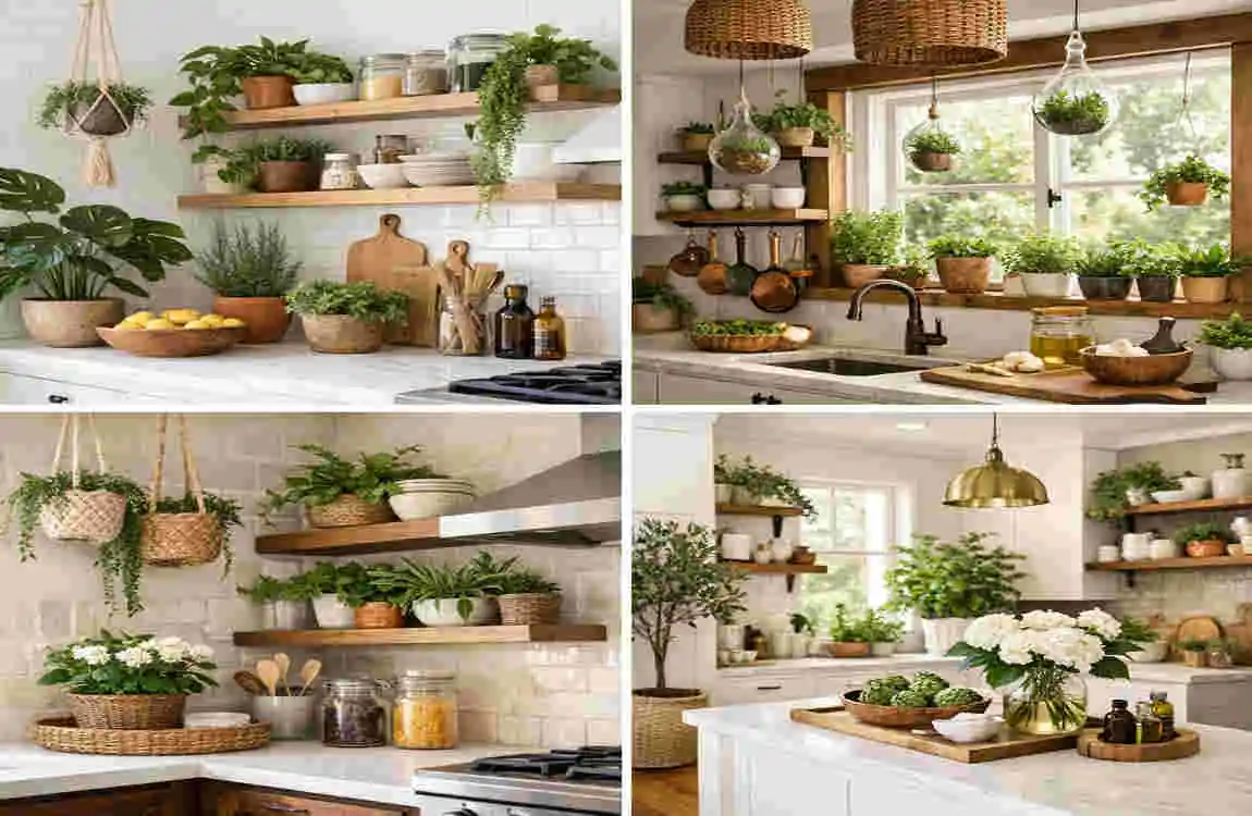 home decorated plants idea