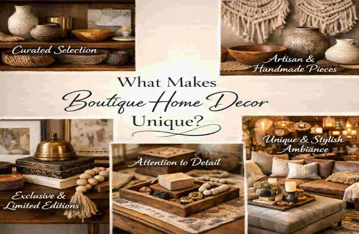 unique boutique home furnishings & decor