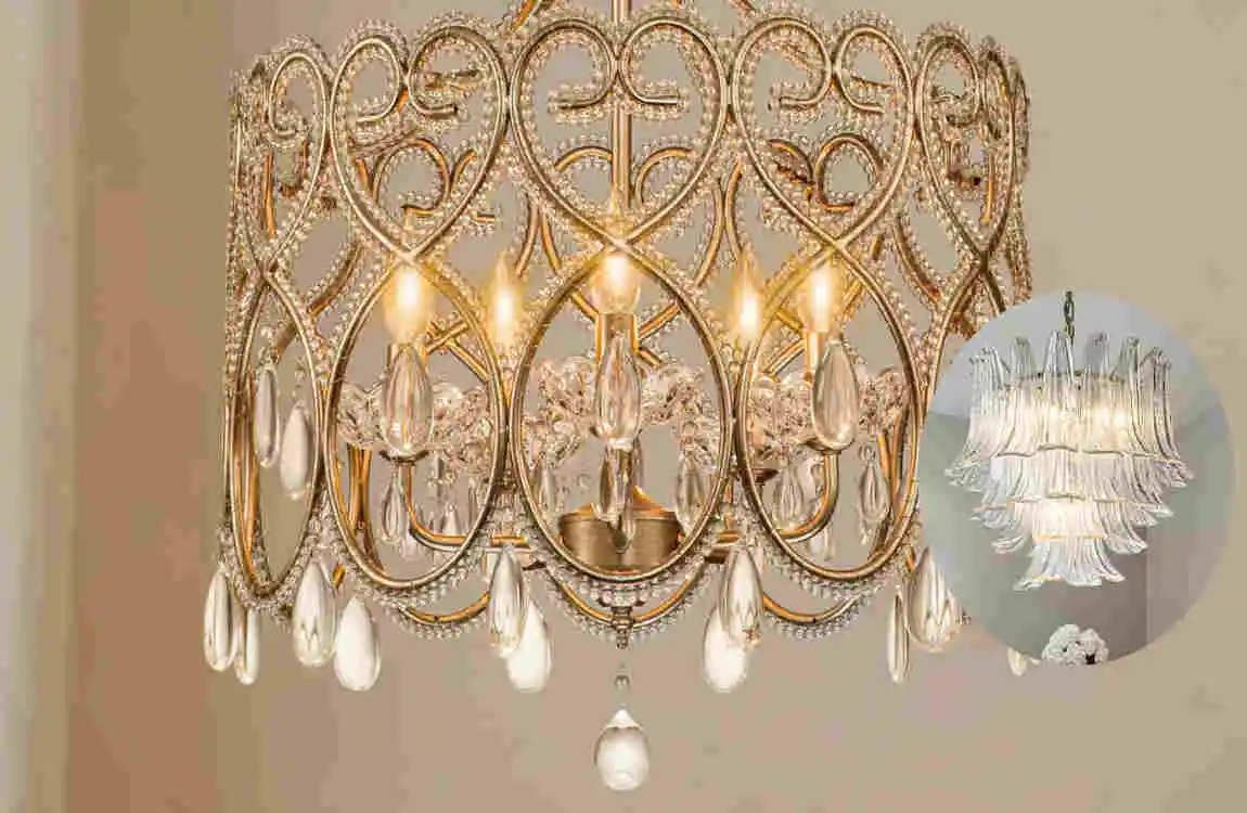 vintage home decor chandelier light
