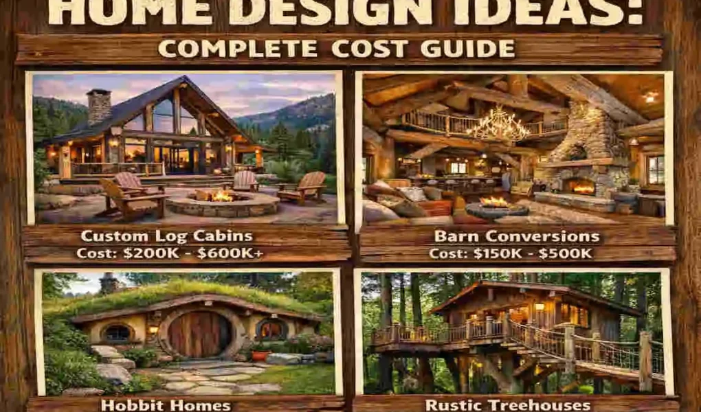 Unique Rustic Home Design Ideas: