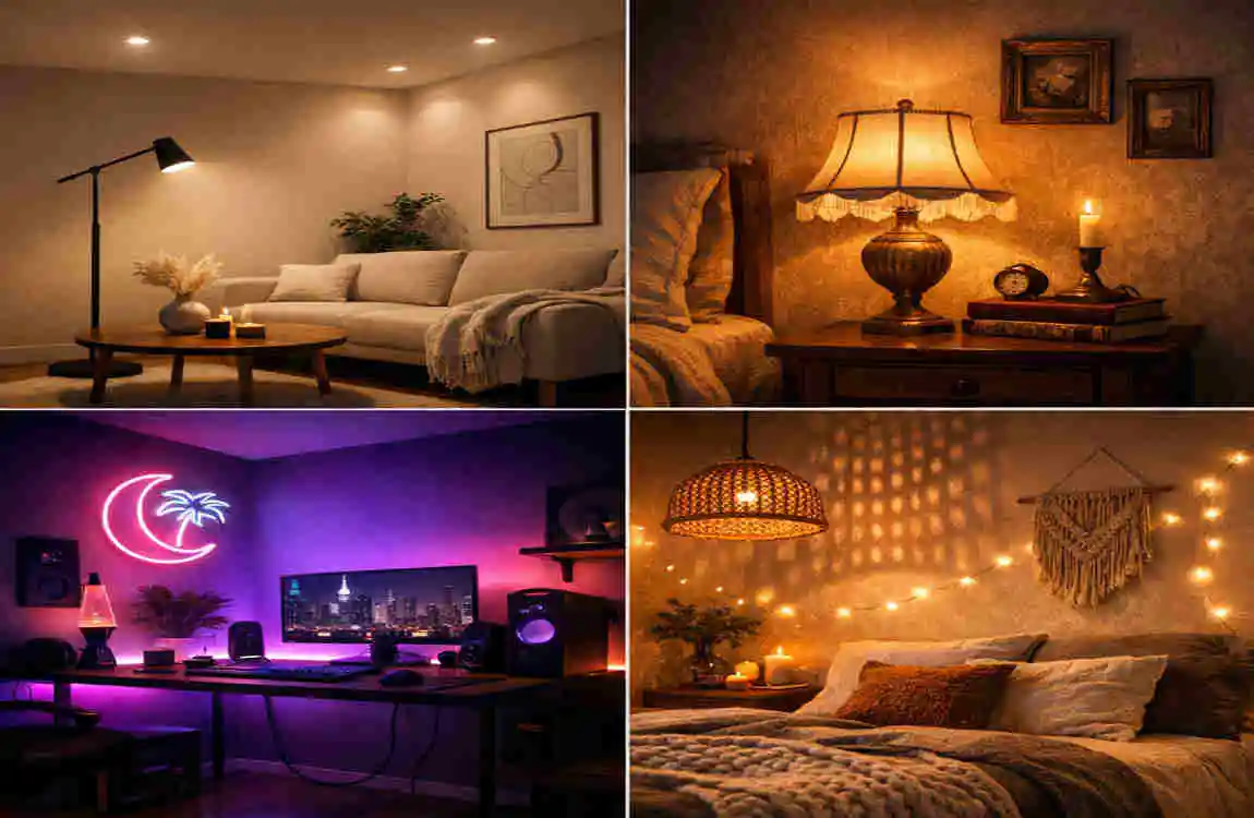 aesthetic home decor lights