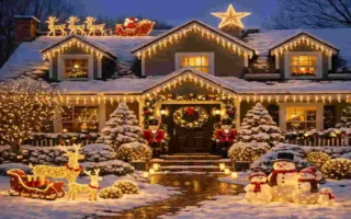 christmas decorations outdoor lights