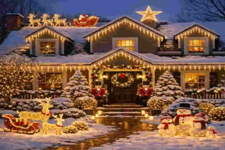 christmas decorations outdoor lights
