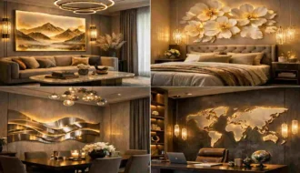 room by room wall decorations lighting setup